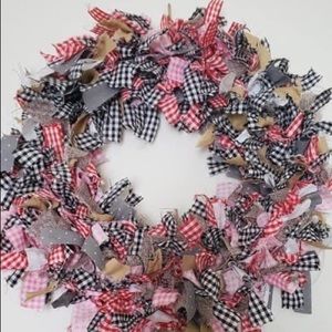 Fabric Wreath